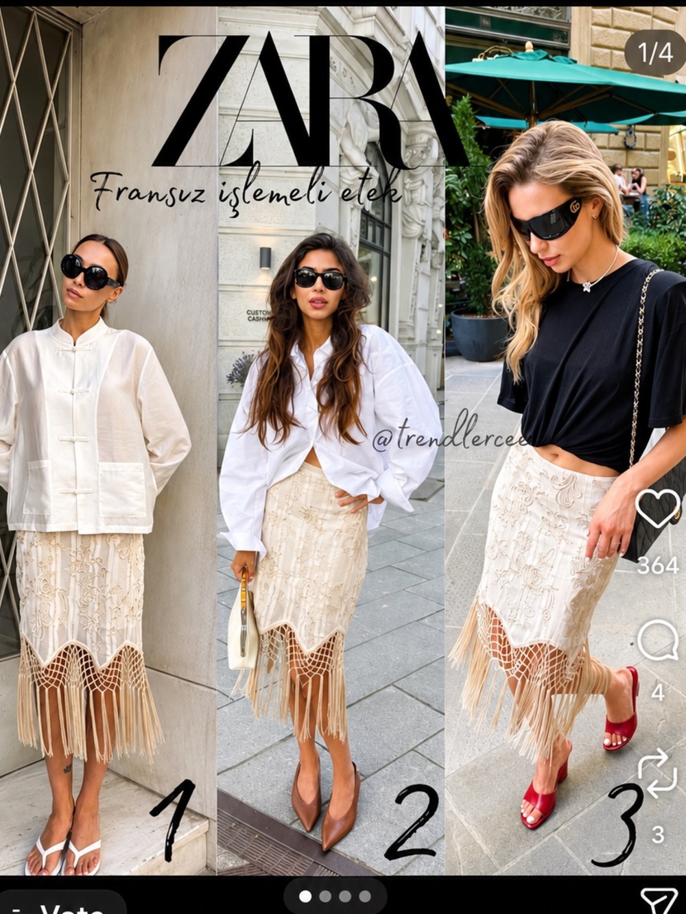 VIRAL NEW ZARA midi fringe skirt with Beaded detail. 
Size S 
🚨NO DISCOUNT - Picture 3 of 16